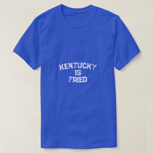 Fried Chicken and Fried Football Teams Tシャツ (デザイン正面)