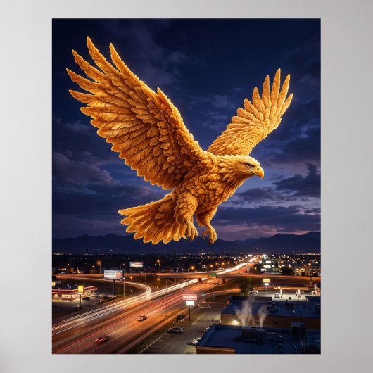 Fried Chicken Eagle ポスター (正面)