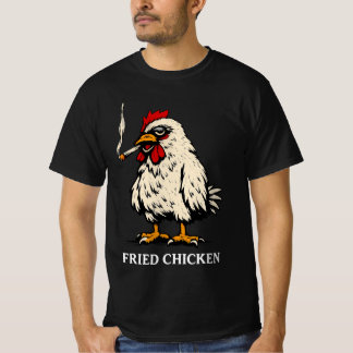 Fried Chicken, Weed Humor Tシャツ