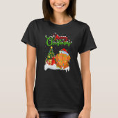 Fried Chicken  Xmas Decorations Fried Chicken Chri Tシャツ (正面)