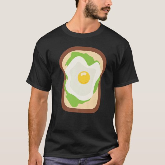 Fried Egg Avocado Tシャツ (正面)