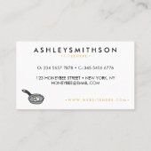 Fried egg pan 名刺 (裏面)