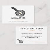 Fried egg pan 名刺 (正面/裏面)