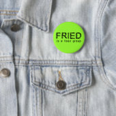 Fried Food Group 001wht 缶バッジ (インサイチュ)
