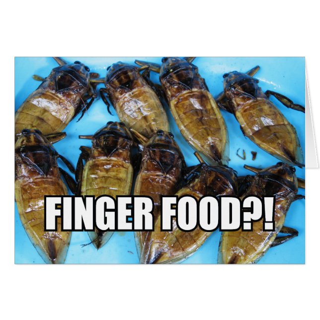Fried Giant Water Bug (Maeng Daa) ...アジア料理 (正面横)