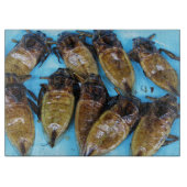 Fried Giant Water Bug (Maeng Daa) ...アジア料理 カッティングボード (正面)