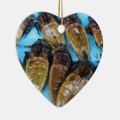 Fried Giant Water Bug (Maeng Daa)。..アジア料理 セラミックオーナメント (右)
