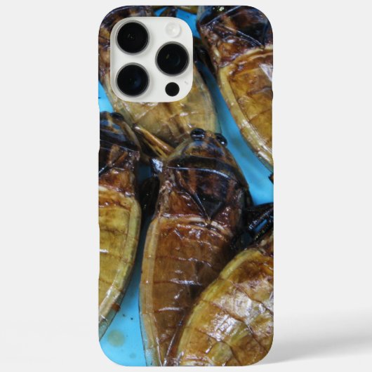Fried Giant Water Bug (Maeng Daa) ...アジア料理 Case-Mate iPhoneケース (裏面)