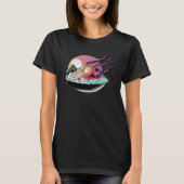 Fried Rice Synthwave 80s Retrowave Aesthetic  1 Tシャツ (正面)
