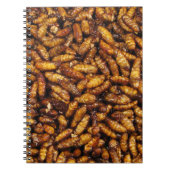 Fried Silk Worms ... Thai Street Food ノートブック (正面)