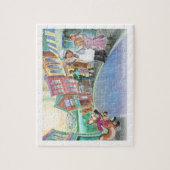 Friedaの尾- Friedaは町のパズルに行きます ジグソーパズル (縦)