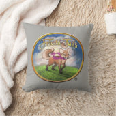 Friedaは装飾用クッションの後につきます クッション (ブランケット)