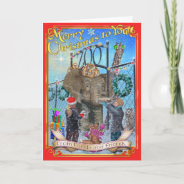 Friedaは2016年のクリスマスカードの後につきます シーズンカード