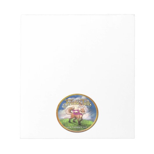 Friedaテールのメモ帳 ノートパッド (正面)