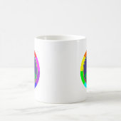 Friedenssymbol peace symbol コーヒーマグカップ (中央)
