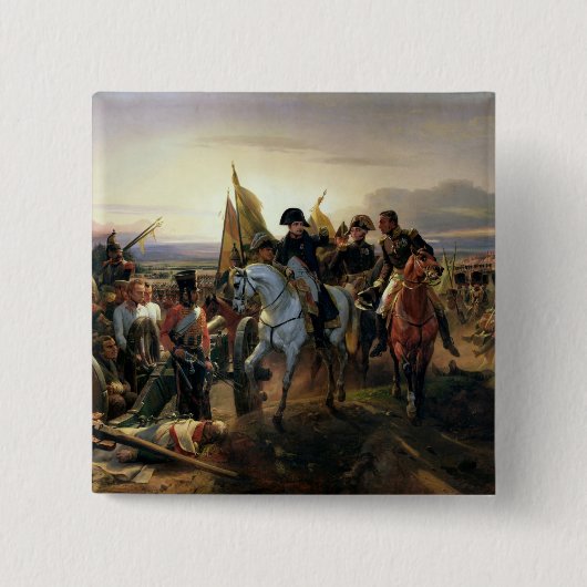Friedlandの戦い、1807年6月14日 缶バッジ (正面)