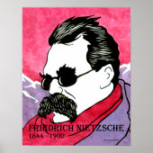 "Friedrich Nietzsche" Poster ポスター (正面)