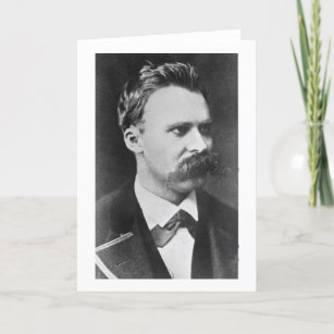 Friedrich Wilhelm Nietzsche （1844年～1900年） 1873年（船首 カード