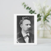 Friedrich Wilhelm Nietzsche (1844-1900) 1873 (b/w ポストカード (スタンド正面)