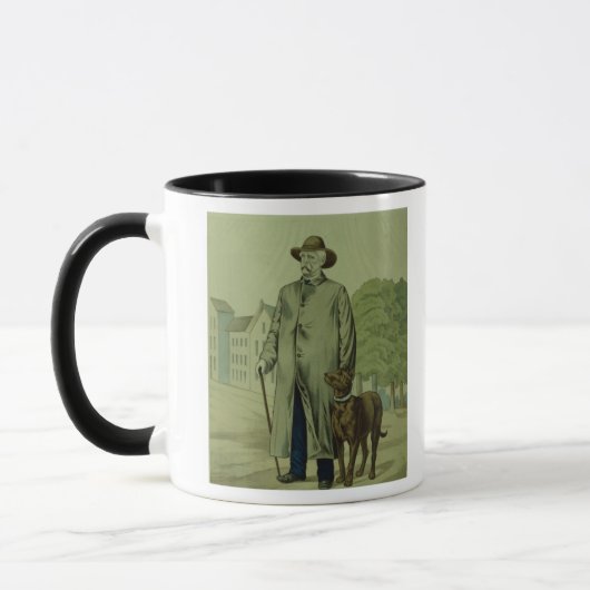 FriedrichsruhのPrince Otto Von Bismarck マグカップ (左)