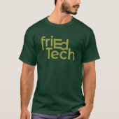 FriEdTech公式ロゴinアボカドグリーン Tシャツ (正面)