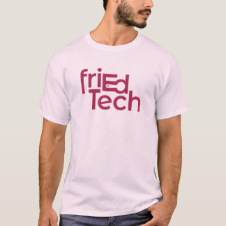 FriEdTech公式ロゴin Raspberry T-Shirt Tシャツ