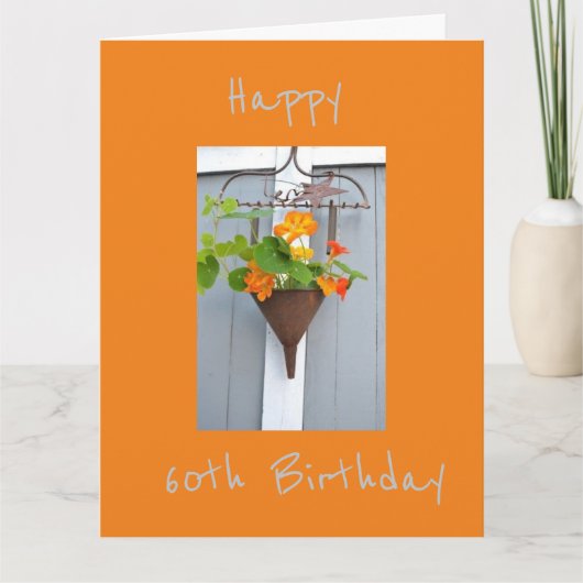 FRIEND最高のの*60th*誕生日カード カード (正面)