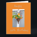 FRIEND最高のの*60th*誕生日カード カード<br><div class="desc">**60**気に私の8つの店の一つでお礼を申し上げ**60お姉さん**に特別なカードを付けストップて"なんて言う甘い方法よ！</div>