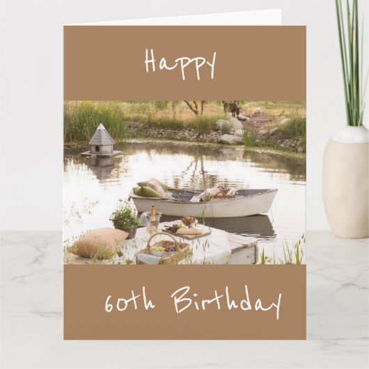 FRIEND最高のの*60th*誕生日カード カード (正面)