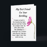 *FRIEND*カード用の最高の特別誕生日 カード<br><div class="desc">あなたの誕生日が特別な****ことを願う彼女の日に****"特別な友人"のために特別に作られている!!!私の8店舗ストップのうち1店舗に感謝!</div>