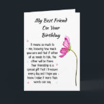 *FRIEND*カード用の最高の特別誕生日 カード<br><div class="desc">あなたの誕生日が特別な****ことを願う彼女の日に****"特別な友人"のために特別に作られている!!!私の8店舗ストップのうち1店舗に感謝！</div>