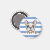 Friend Bulldog マグネット (正面/裏面)