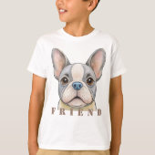 Friend Bulldog Tシャツ (正面)