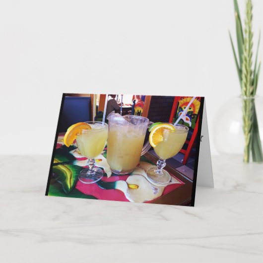 *FRIEND EVER最高の*応援と「ハッピーバースデー」 カード (正面)