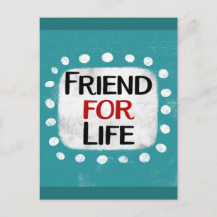 Friend For Lifeはがき ポストカード