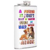 Friend Gods Way Of Making Sure We Never Walk Alone フラスク (右)