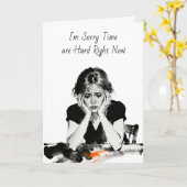 Friend Going Through a Hard Time | I' Here for You カード (黄色い花)