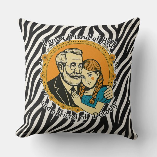 Friend of Bill and of Dorothy -  クッション (正面)