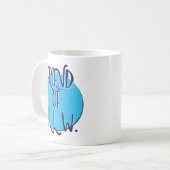 Friend Of Bill W. RecoveryスローガンMug コーヒーマグカップ (正面左)