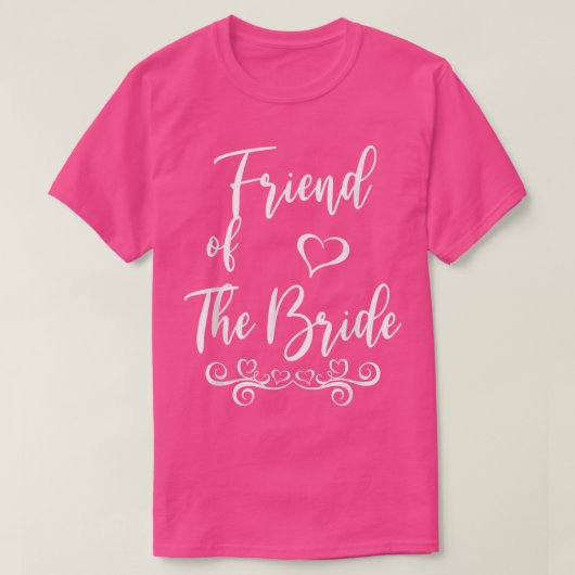 Friend of Bride & Groom 結婚's Matching Tシャツ (デザイン正面)