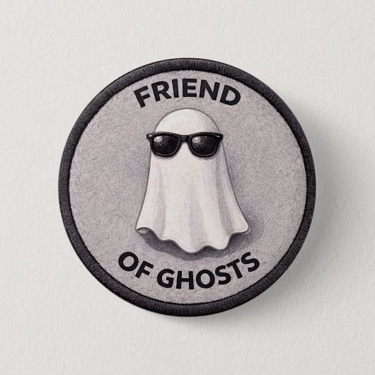 Friend Of Ghosts Button 缶バッジ (正面)