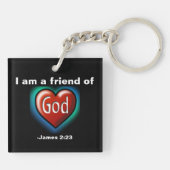 Friend of GodハートgotGod316.com キーホルダー (裏面)