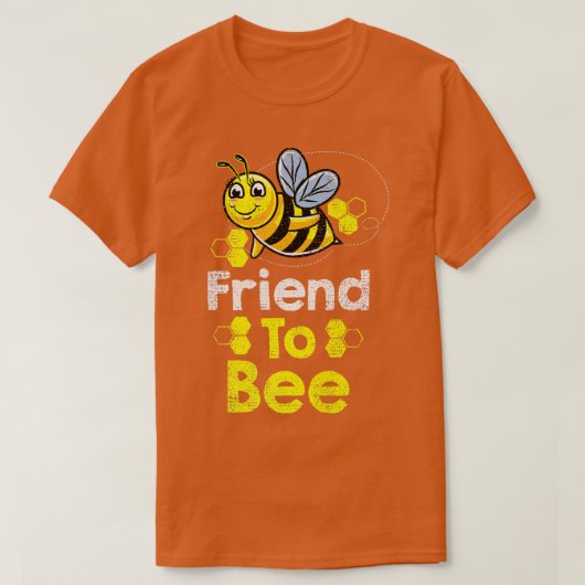 Friend To Bee Genderのヴィンテージ Tシャツ (デザイン正面)