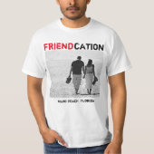 Friendcationは写真のTシャツを加えます Tシャツ (正面)