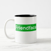 Friendfaceのマグ ツートーンマグカップ (左)