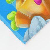 FriendFishかわいい漫画の毛布 フリースブランケット (角)