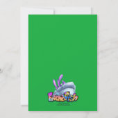 FriendFishかわいい漫画の魚の卒業カード サンキューカード (裏面)