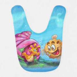 FriendFishかわいい漫画ベビー魚 ベビービブ