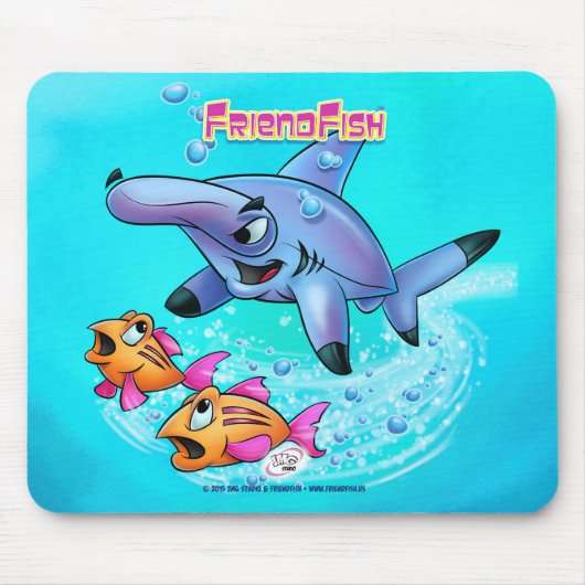 FriendFishのマウスパッド マウスパッド (正面)