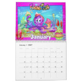 FriendFishアニメ魚カレンダー2023 カレンダー (1月 2027)